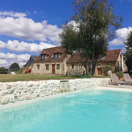 Maison 6 Pers Piscine Privee Plazac