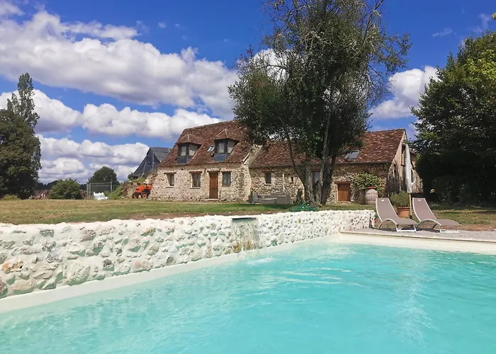 Maison 6 Pers Piscine Privée Plazac
